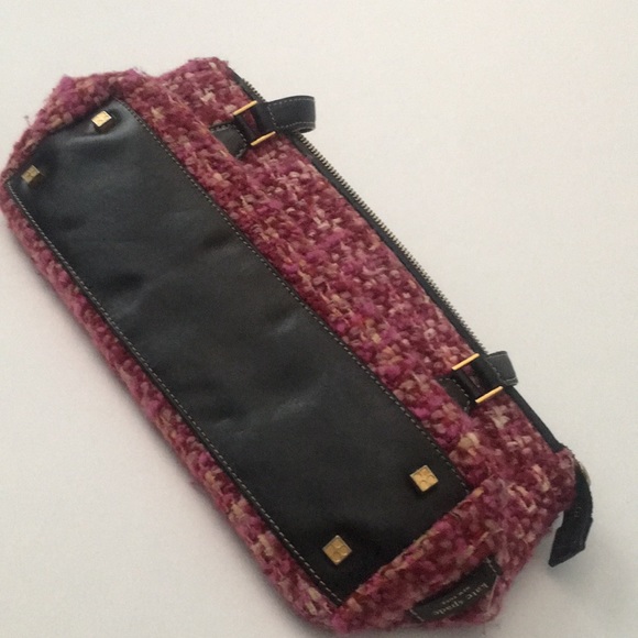 Kate spade wool tweed vintage handbag - Picture 6 of 12
